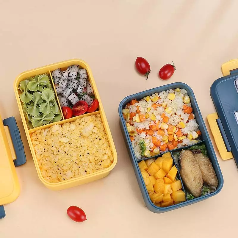 Leakproof Portable Lunch Box With Spoon & Fork