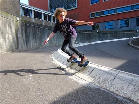 Wave Board with LED Flash Colorful Lights on Wheels