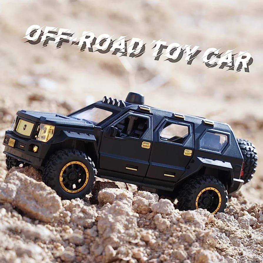 G-Patton Big Daddy SUV – Die-Cast Pull Back Car with Lights & Sound (1:24 Scale)