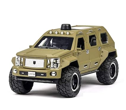 G-Patton Big Daddy SUV – Die-Cast Pull Back Car with Lights & Sound (1:24 Scale)