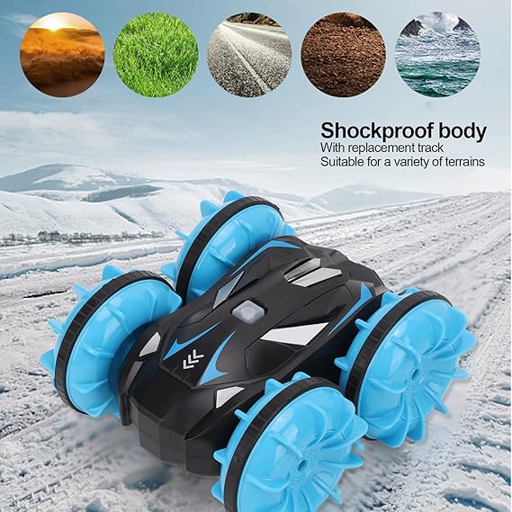 Gesture Control RC Stunt Car for Kids with 360° Spins, Waterproof Design & 4-Wheel Drive
