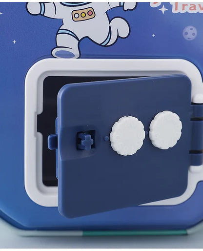 Space Theme Money Bank with Lock