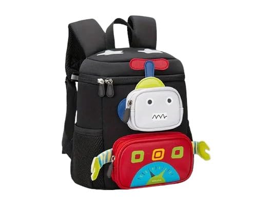 new Robot 3D Print School Bag and College Bag for Student, Multipurpose Bagpack, Orthopaedic Lightweight School Bag, Travel Bag, Picnic Bag.