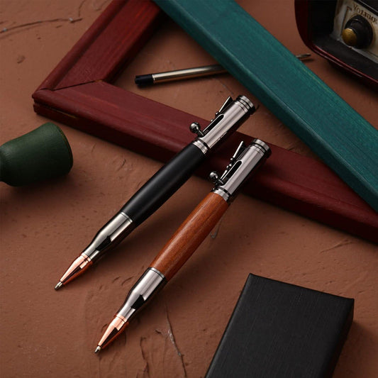 Bolt Action Bullet Ballpoint Pen with refill for gun lover, hunter