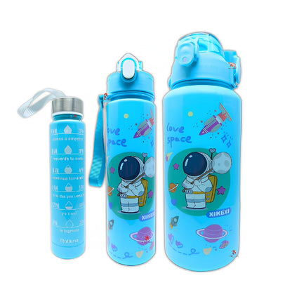 Space Water Bottle (1 Set 3 Piece)