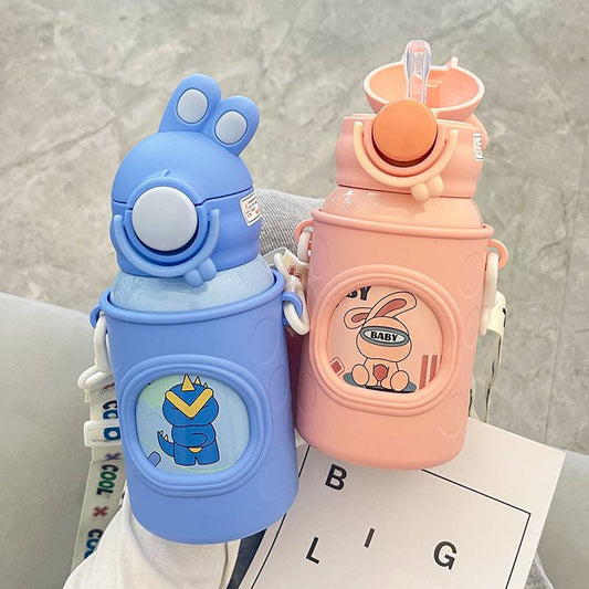 Thermos Bunny Design Sipper Bottle
