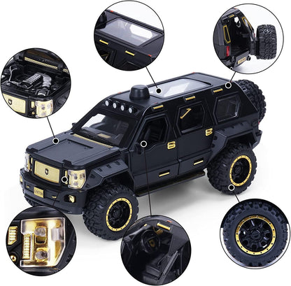 G-Patton Big Daddy SUV – Die-Cast Pull Back Car with Lights & Sound (1:24 Scale)