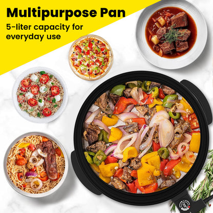 Non Stick Multifunctional Electric Pizza Pan