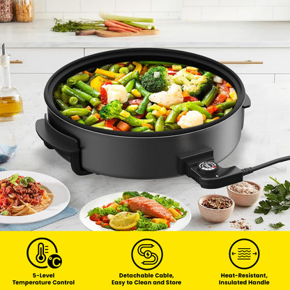 Non Stick Multifunctional Electric Pizza Pan