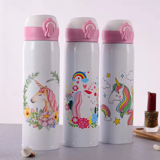 Unicorn Stainless Steel Vacuum Insulated Water Bottle